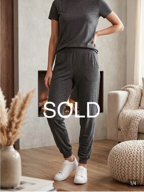 Women's Charcoal Jogger Pants - Comfortable Everyday Track Pants